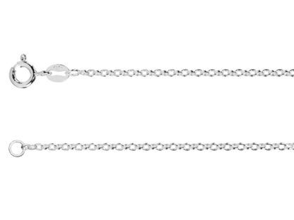 Sterling silver 1.7mm Belcher chain